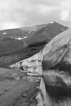 ice fields in July