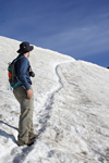 snowfield at dawn